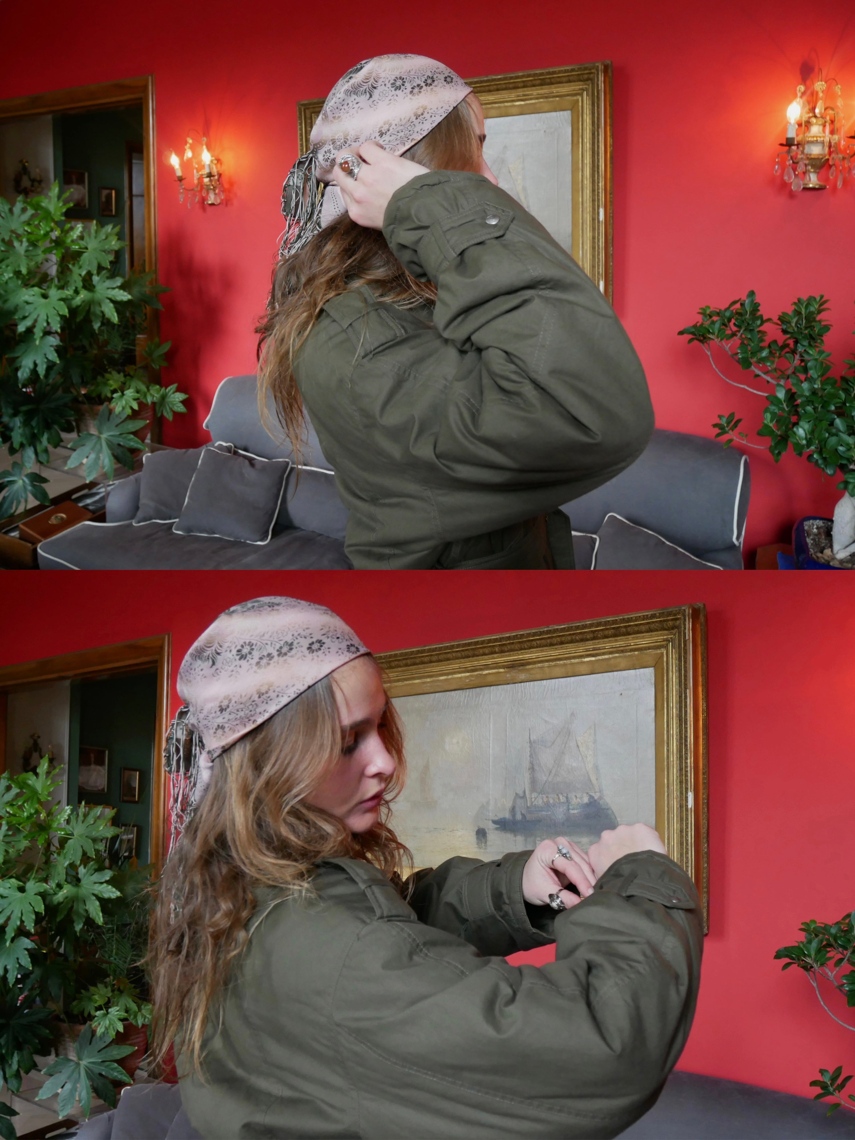 Olive Helm Jacket