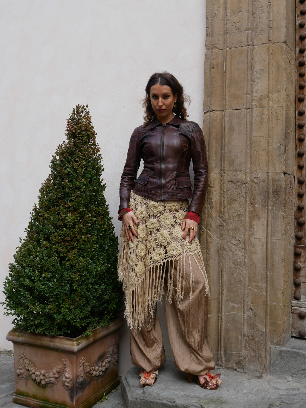 Quercus Leather Jacket