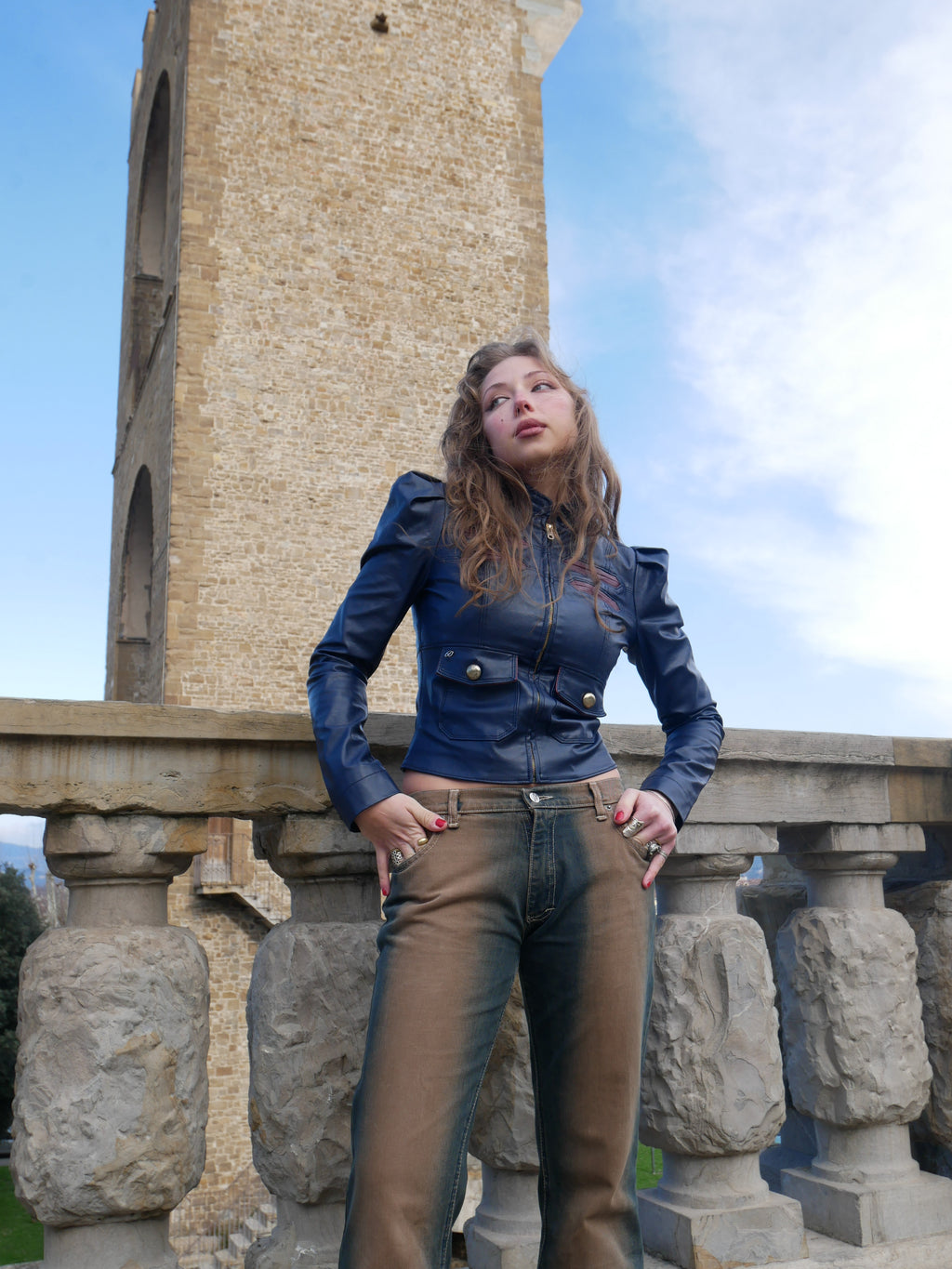 Miss Sixty Naval Leather Jacket