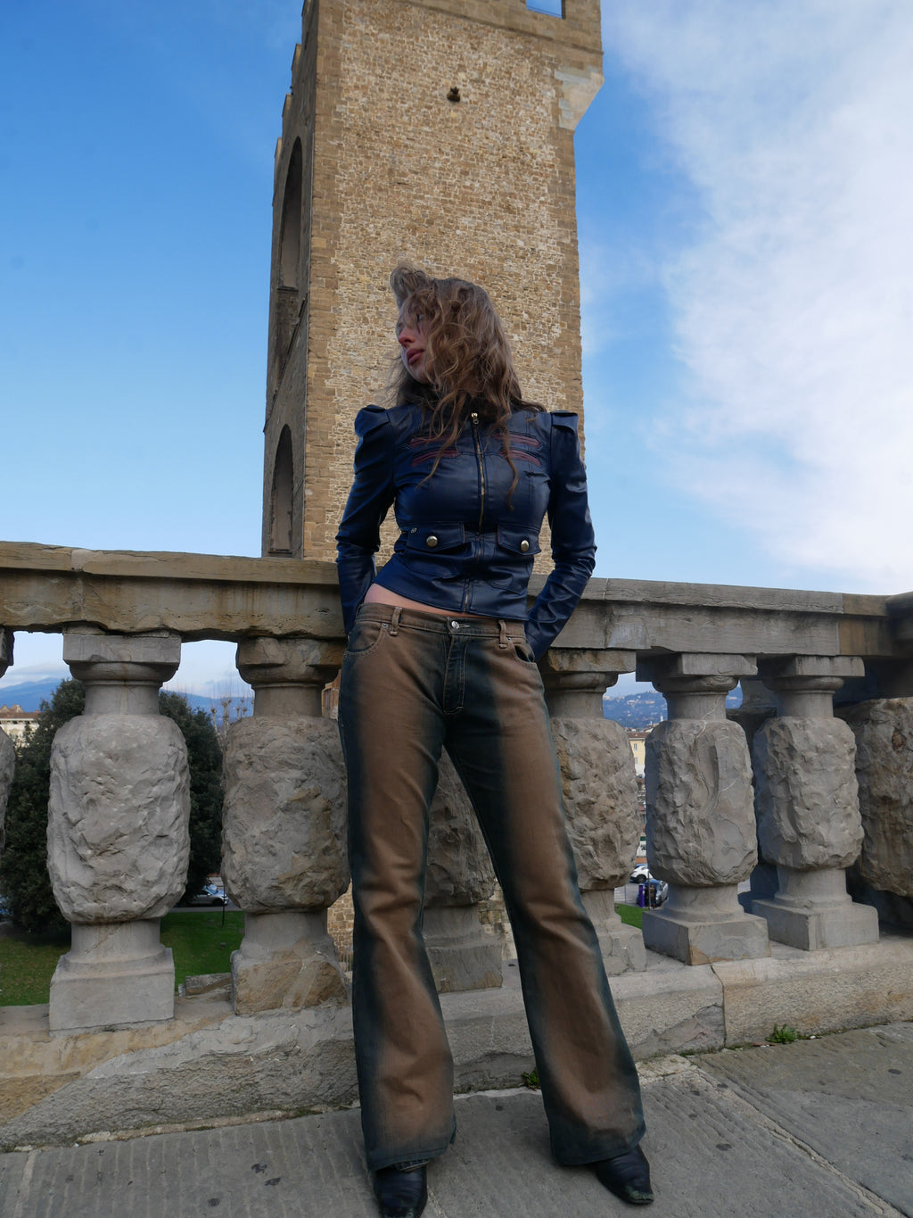 Miss Sixty Naval Leather Jacket