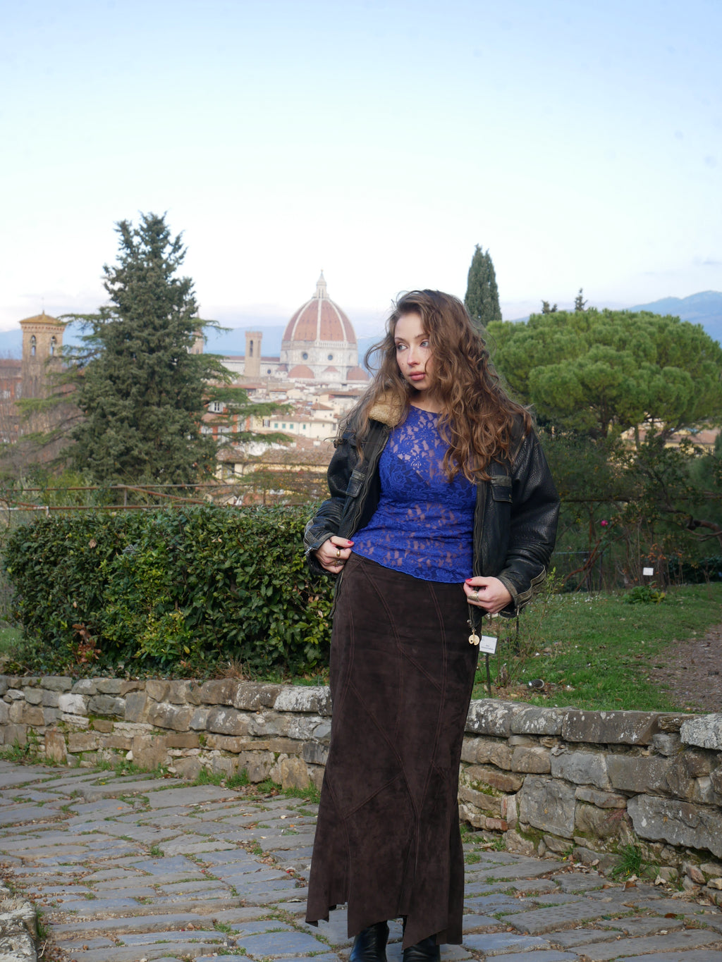 Hestia Suede Skirt