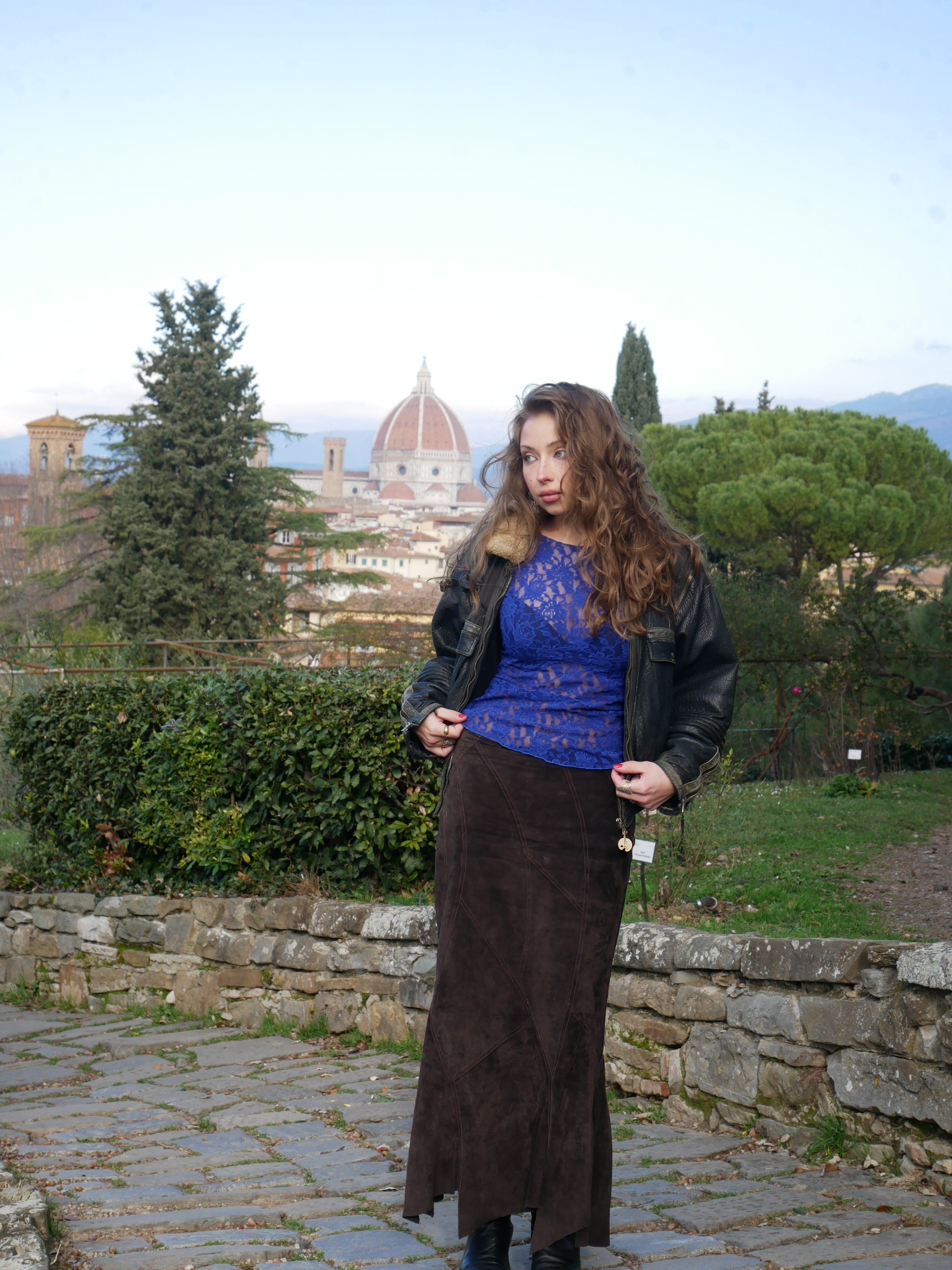 Hestia Suede Skirt