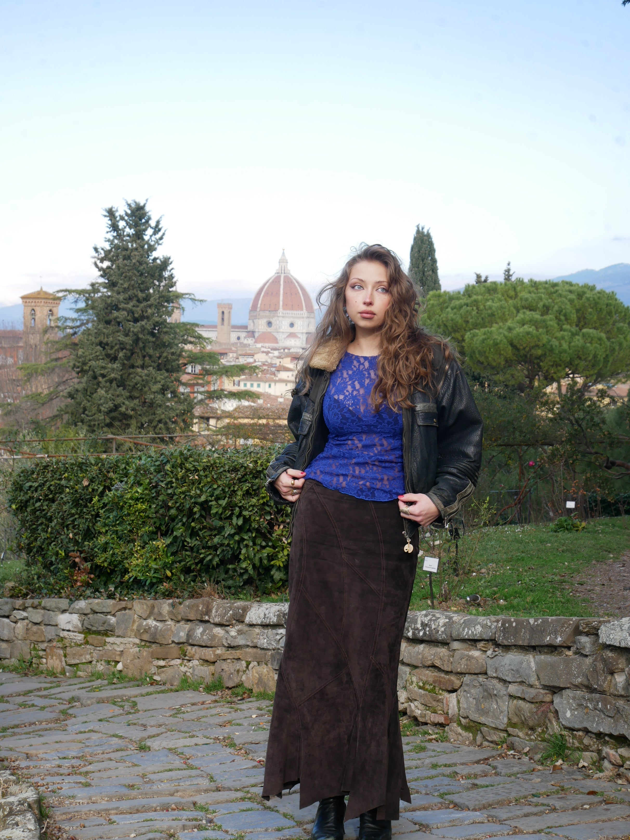 Hestia Suede Skirt