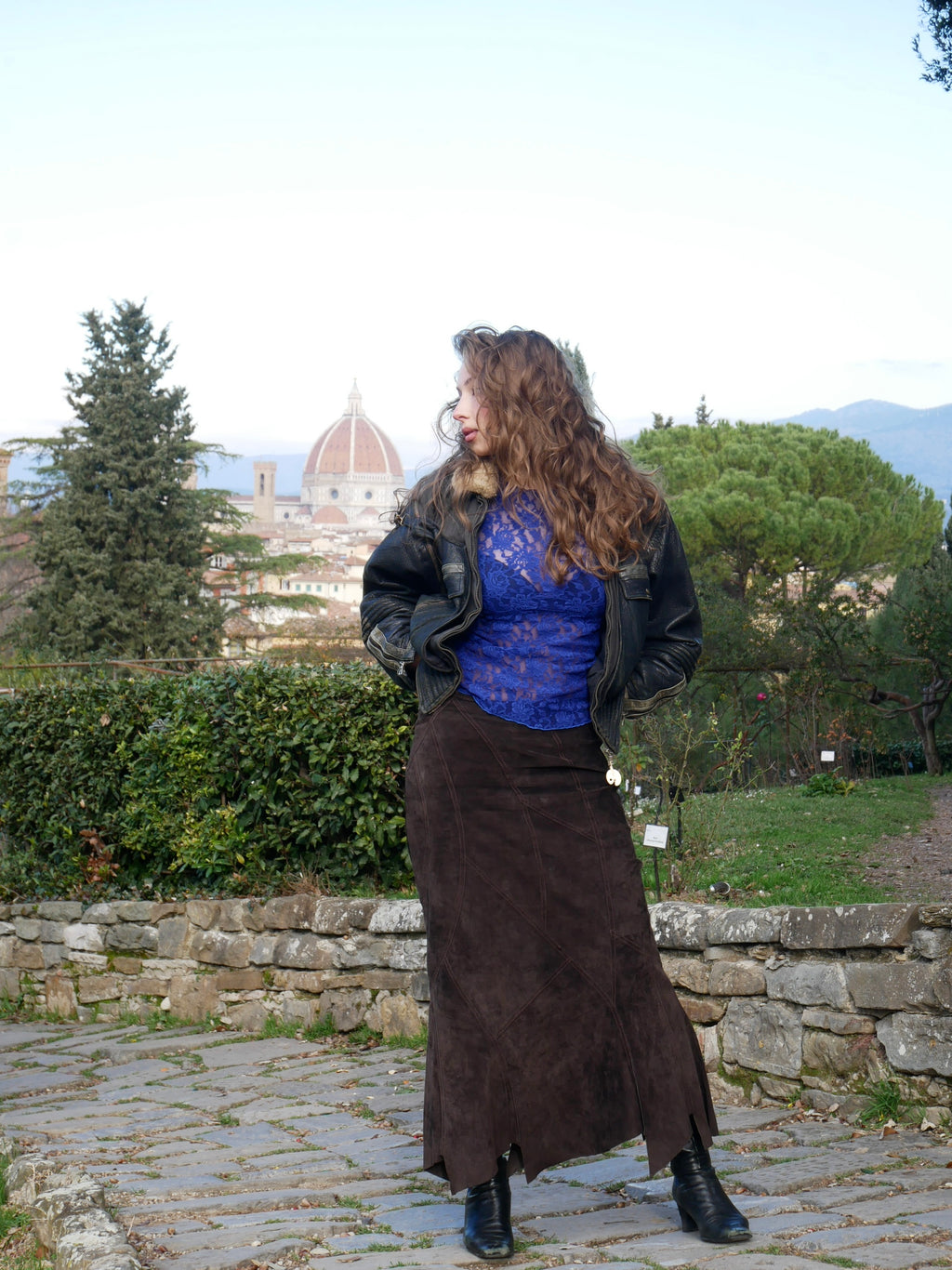 Hestia Suede Skirt