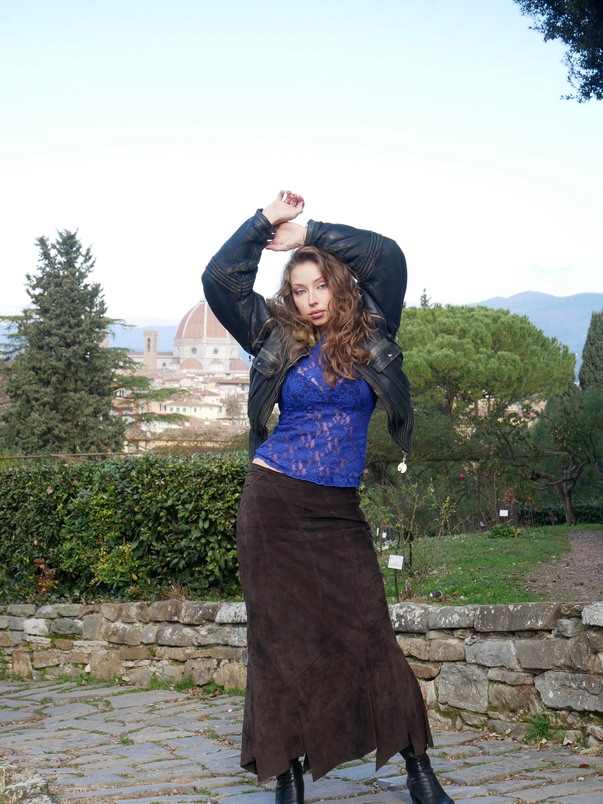 Hestia Suede Skirt