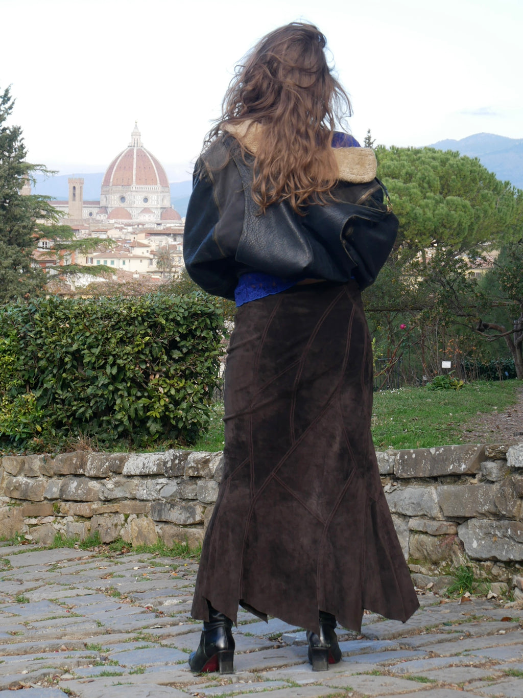 Hestia Suede Skirt