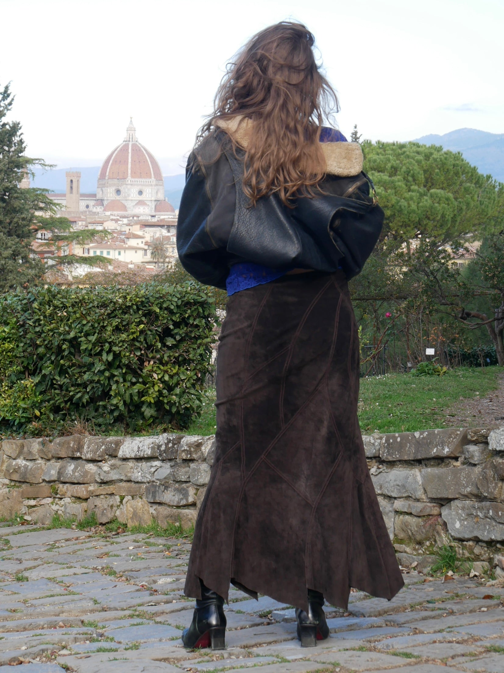 Hestia Suede Skirt