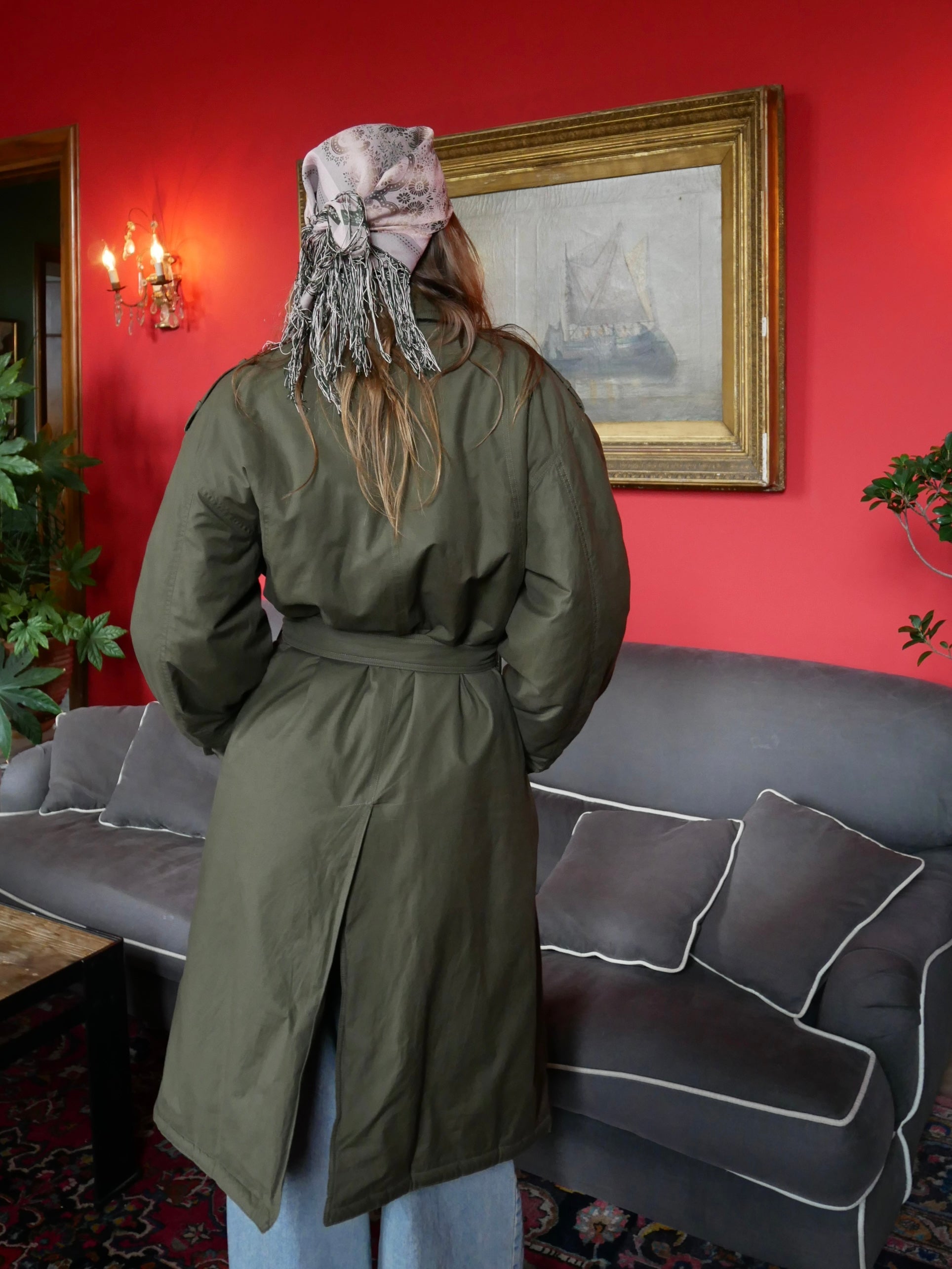 Olive Helm Jacket