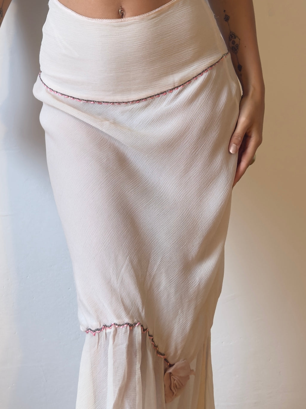 pure silk skirt