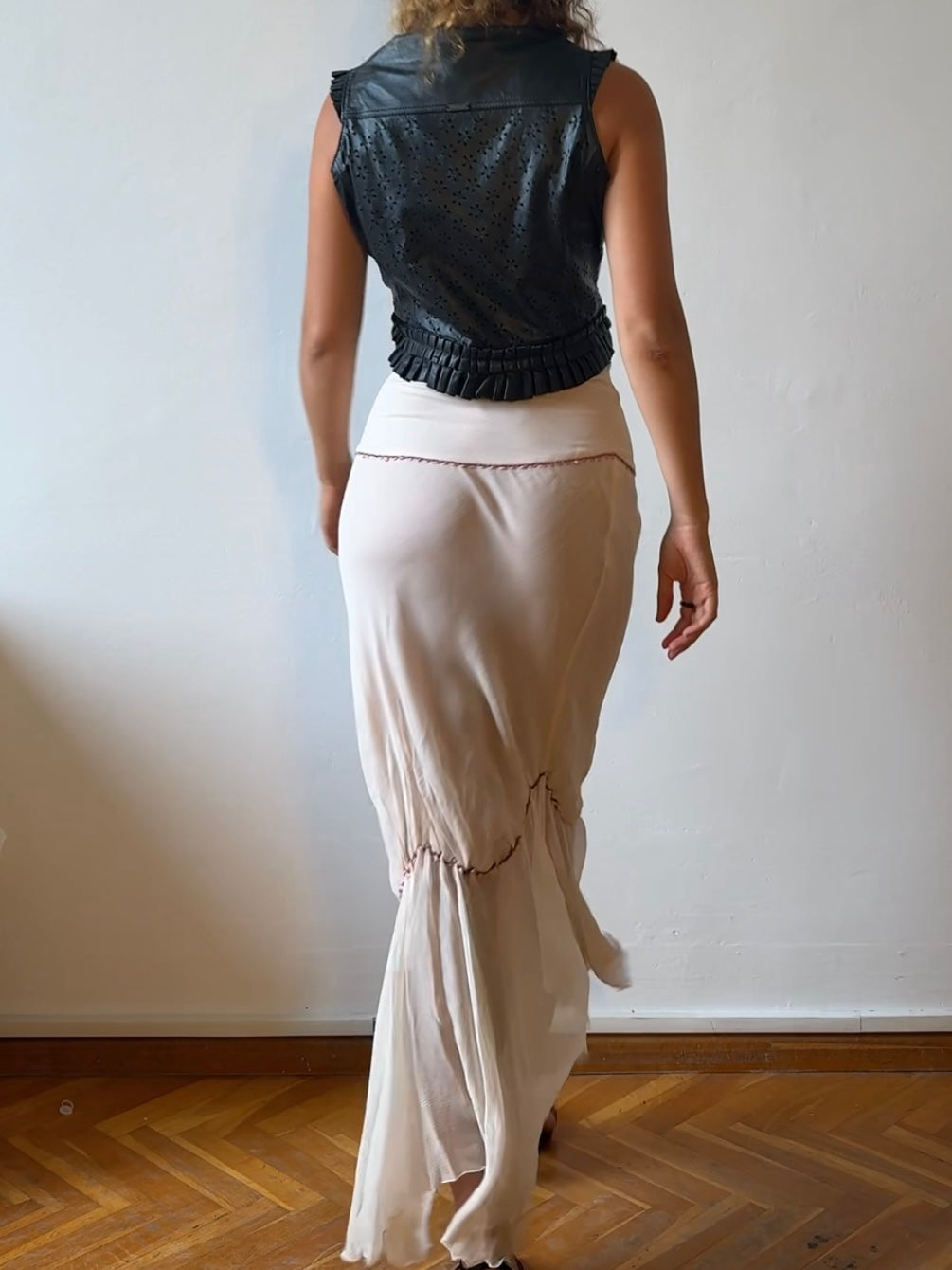 pure silk skirt