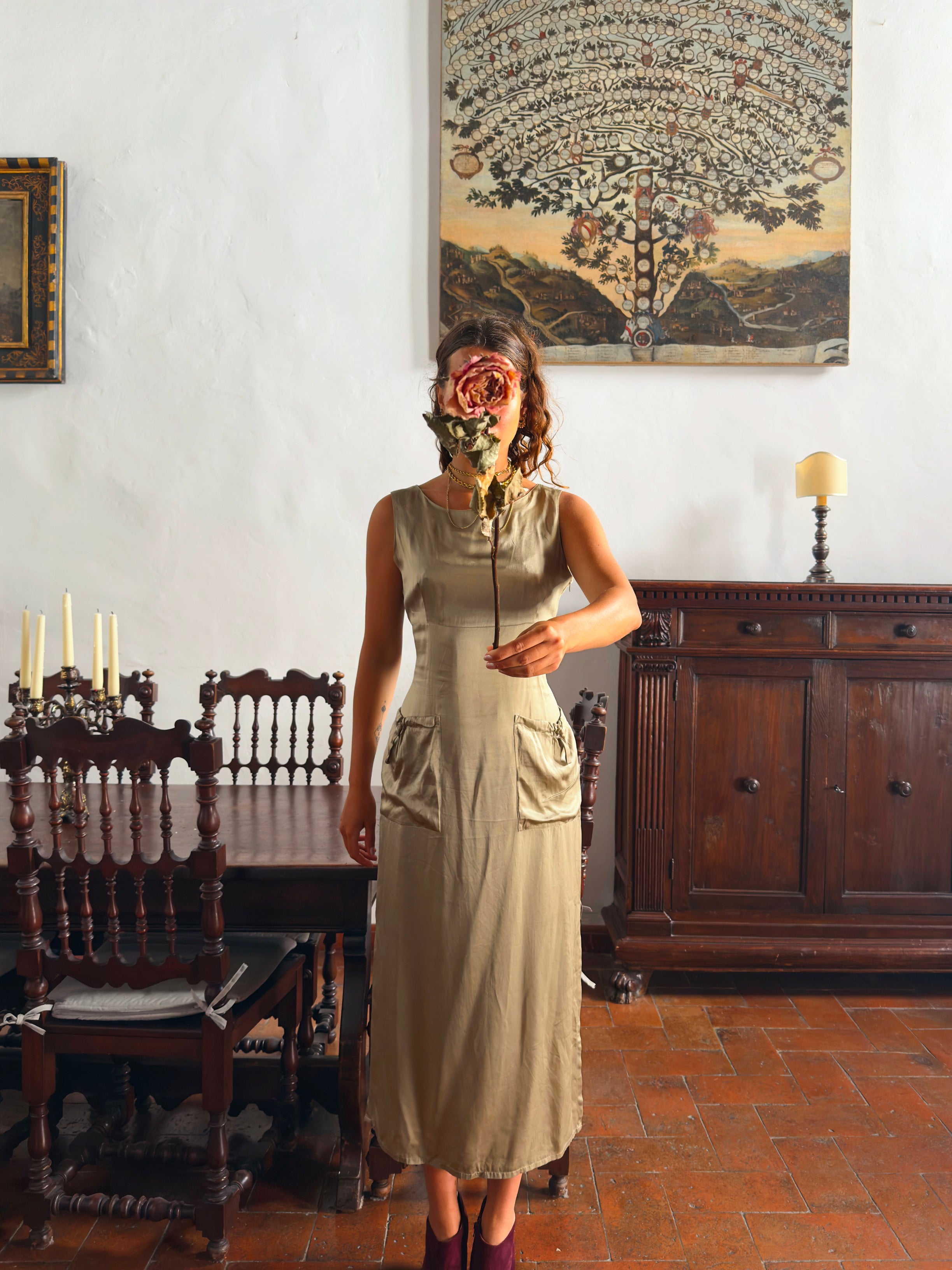 Sage Siren Dress