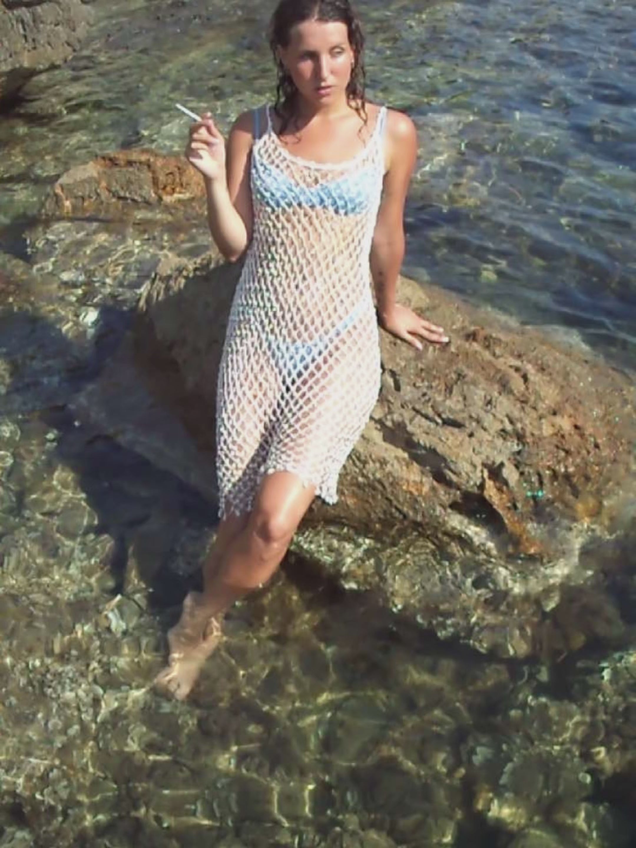 Caught In The Net Dress